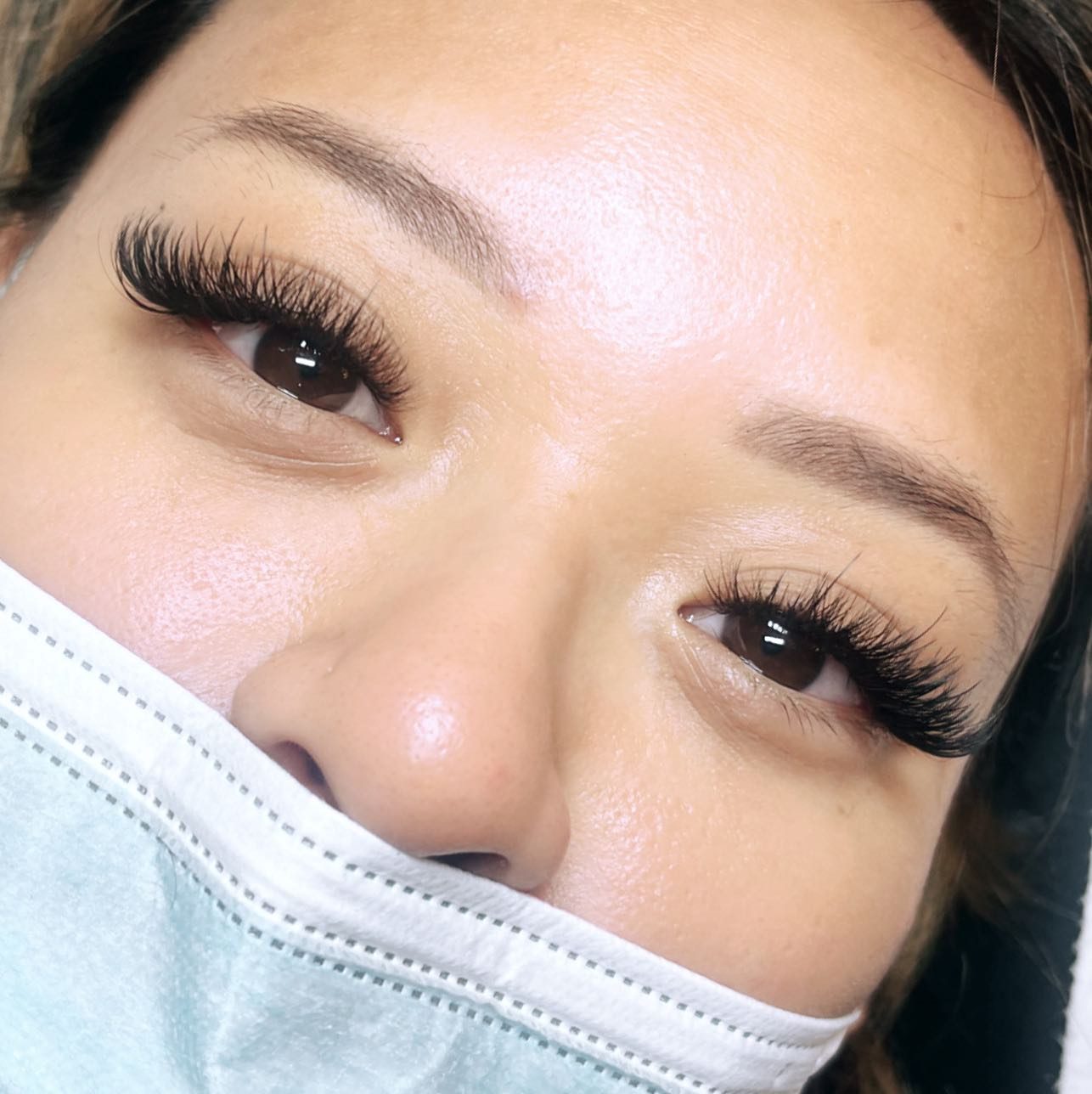 Hybrid lash extensions